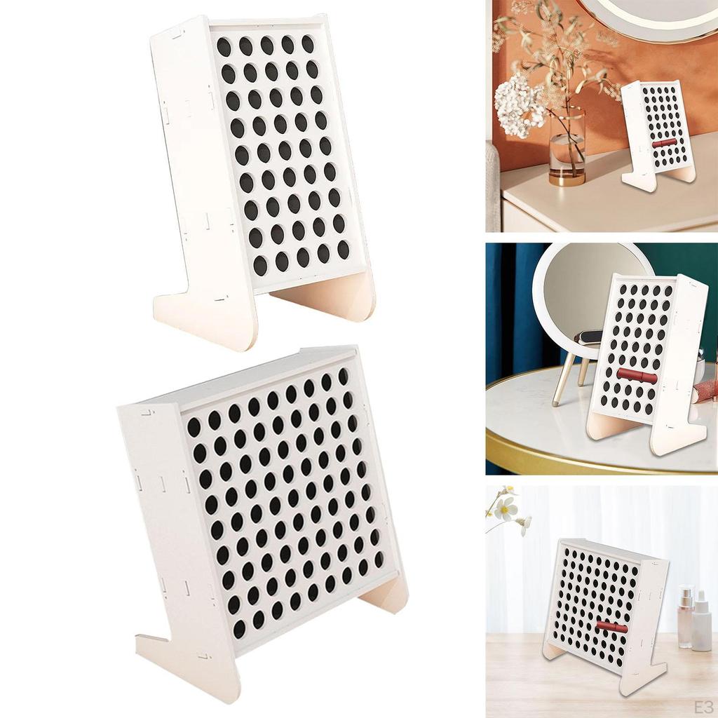 Art Marker Organizer Display Stand Multi Slots Desktop DIY Craft Storage Rack Paint Brushes