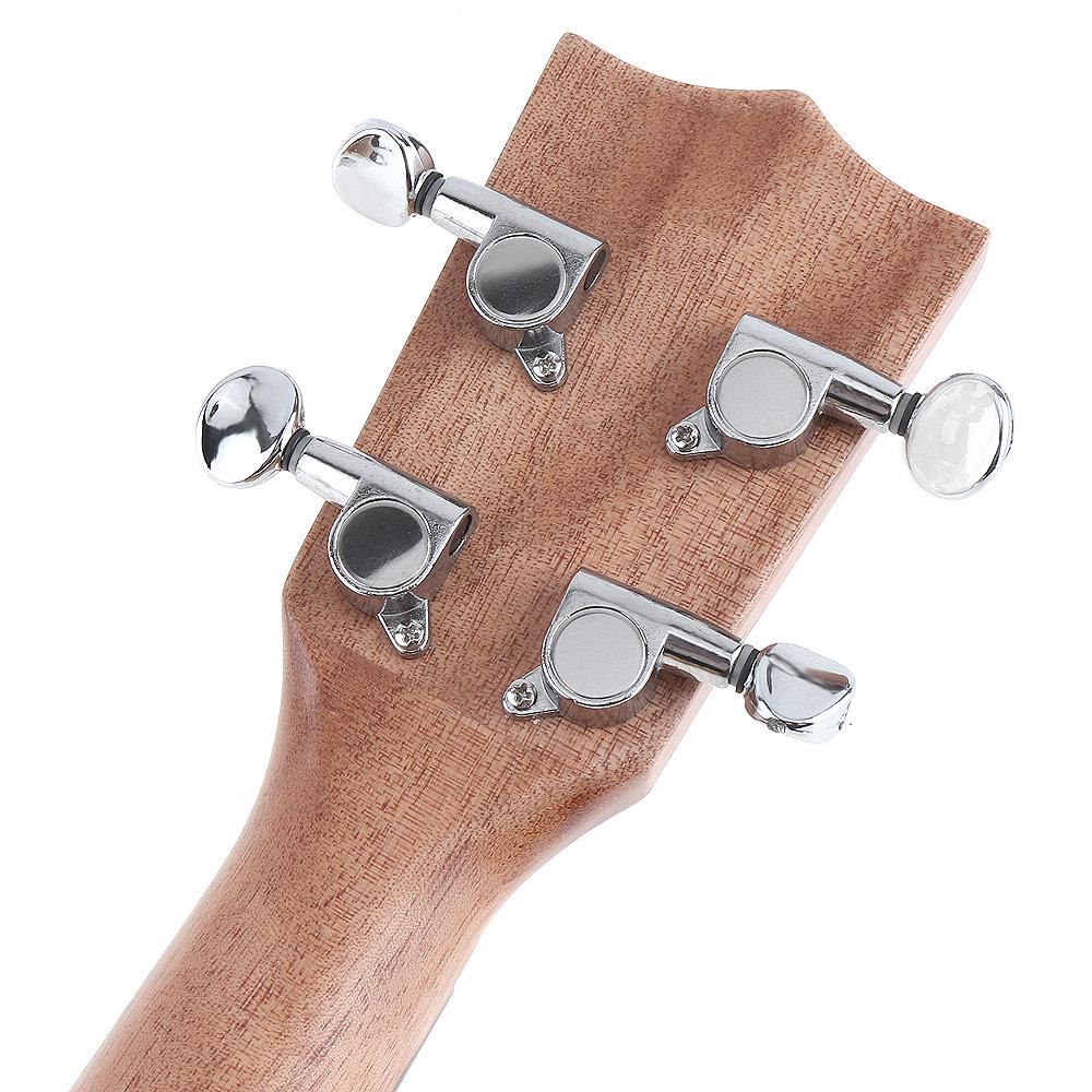 Buy 21 Inch Soprano Ukulele Zebra Wood 15 Fret Four Strings Guitar at