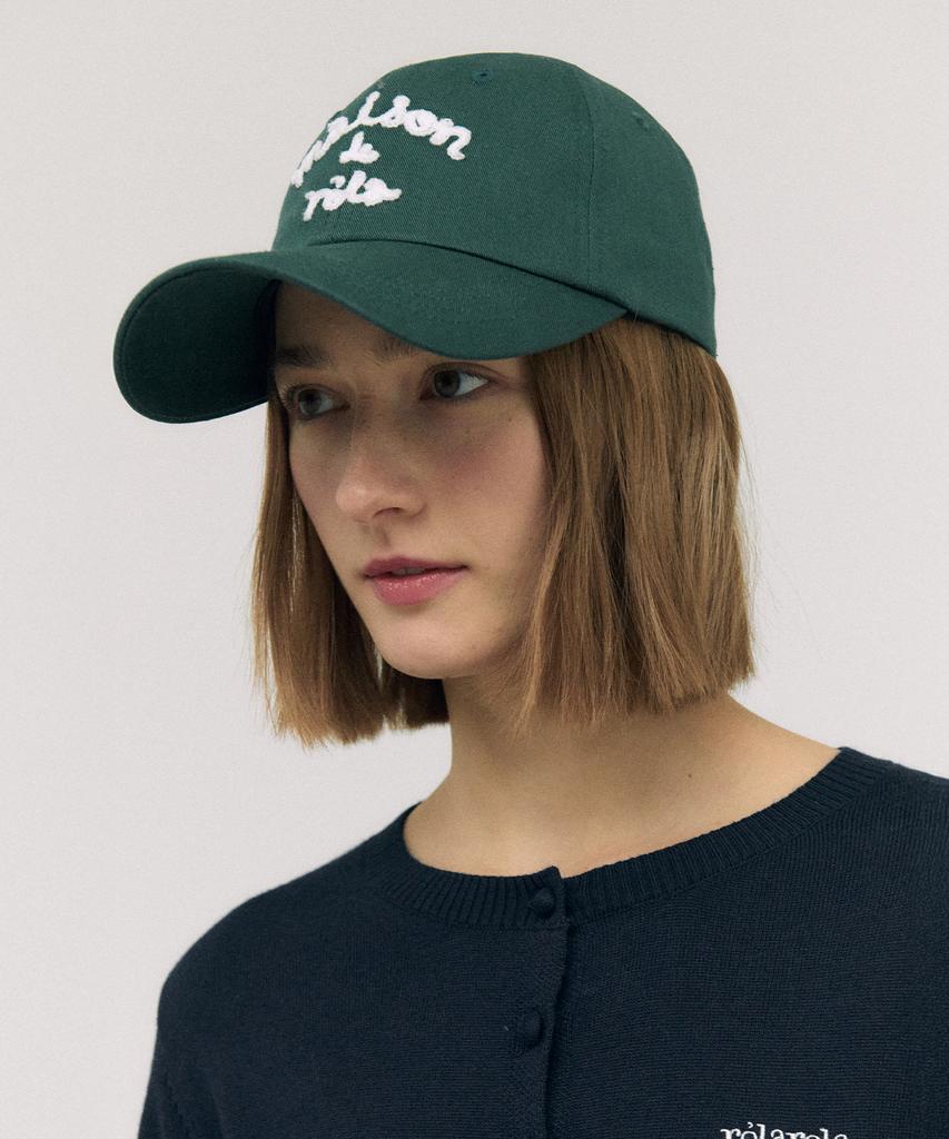 ROLAROLA Maison De Rola Ball Cap Deep Green