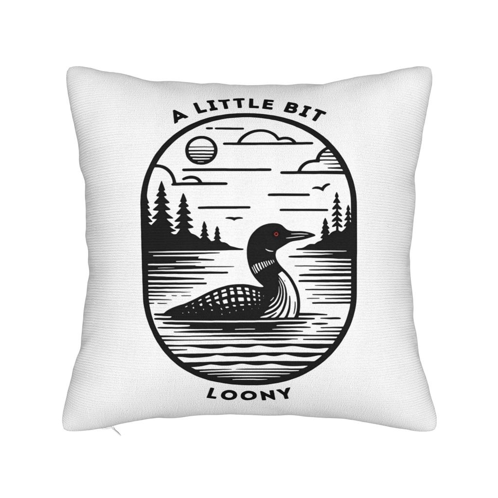Minnesota Common Loon State, Heart, Home State Heated Rivalry Pillowcase Cushion Cover Throw Pillow Case Cover Seater 40X40Cm