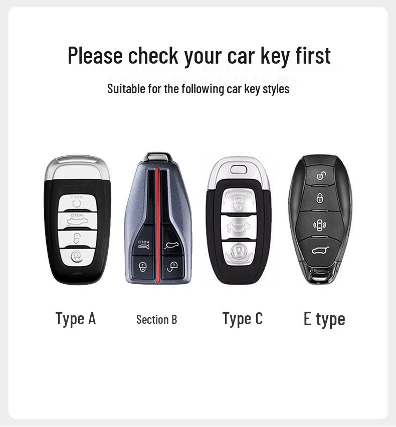 Key Cover and Buckle for Hongqi: HS5, H5, H9, HS7, H6, HS3, HQ9, and EH7 Models
