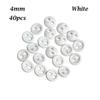 Newest Multi-color Two Holes Metal Button Mini Doll Buttons DIY Sewing Accessories Round Buckle