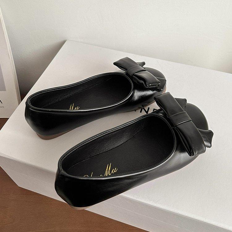 Fashion Flats Women Loafers Shoes Summer Bow Fashion Sandals Dress Lolita Woman Shoes 2025 New Trend Casual Walking Women’s Chaussures