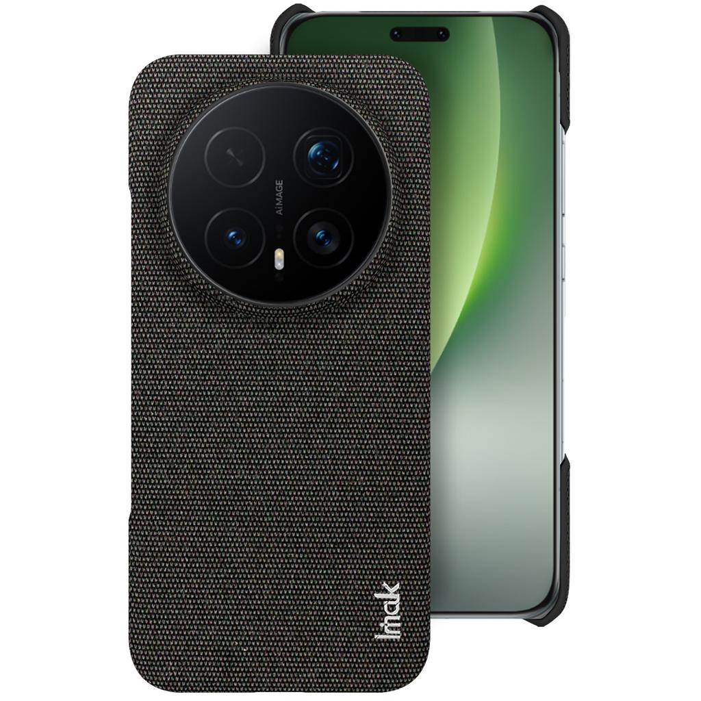 IMAK Ruiyi Series for Honor Magic8 Pro 5G Case Fabric Texture Leather + PC Phone Back Cover