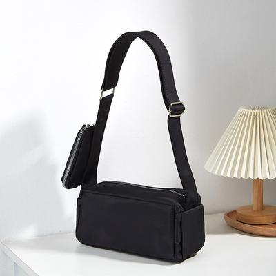 Neue Damentasche modische und einfache Umhängetasche Achseltasche lässige einfache Kissen-Tasche Crossbody Oxford-Stoff Damentasche