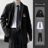 Men's Trendy College-Style Retro Suit Jacket - Zhongshan Japanese DK Design