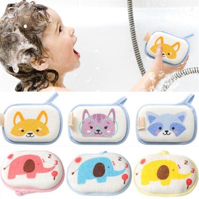 Baby Bath Sponge for Kids Children Toddlers Newborns Adults CleaningTowel Brush Soft Inirritative Bath Foam Shower Sponge