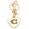 Coach Outlet Signature Key Beige and 91478 IMKHA Ring, White, Women's, [Used]