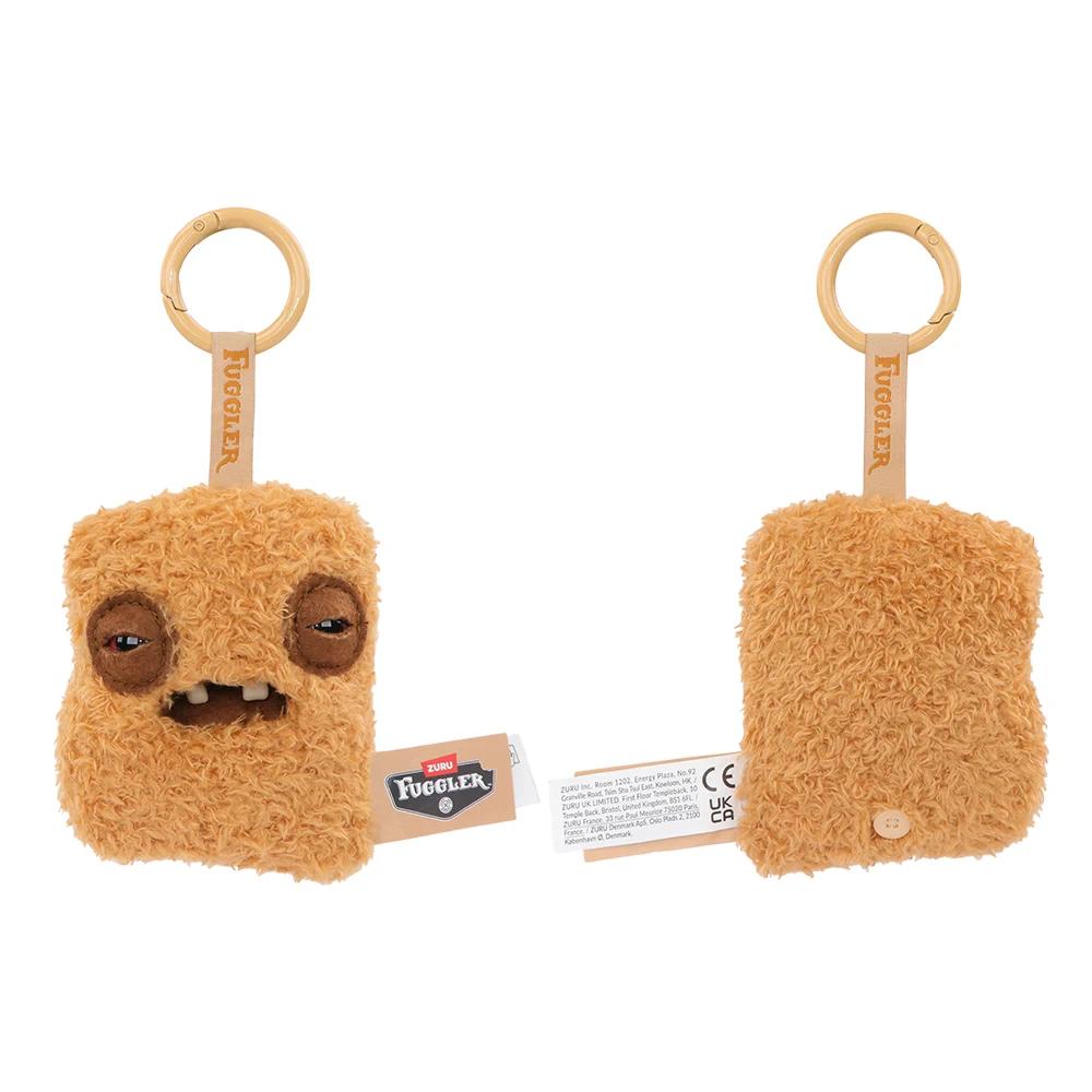 11cm Ugly Teeth Monster Plush Keychain Backpack Charm Cute Stuffed Doll Pendant Bag Accessory