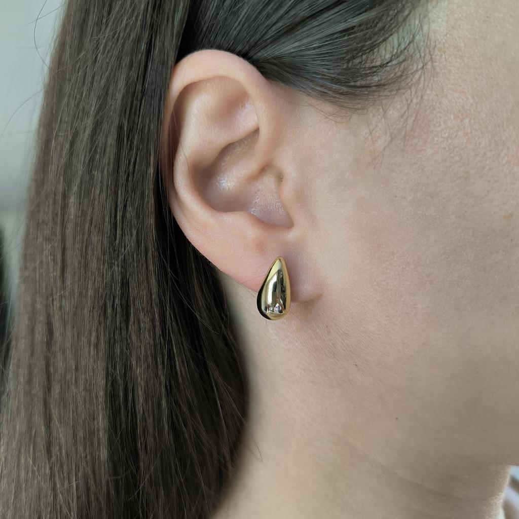 Silver Earrings Without Stones (2186441)