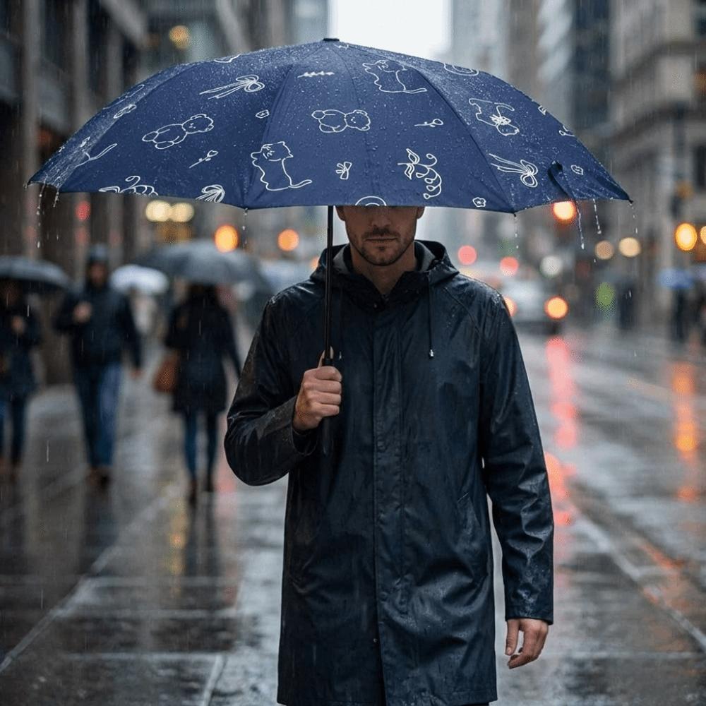 UV Protection Dual-Use Umbrella Automatic Travel Rain Umbrella Compact Sun Umbrella  Beach