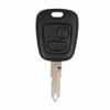 2 Tasten Unbearbeitete Leere Klinge Fernbedienung Auto Schlüssel   für   206