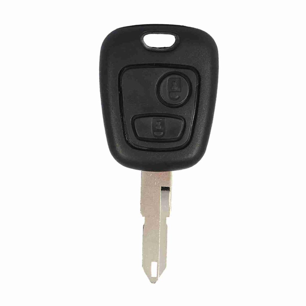 2 Tasten Unbearbeitete Leere Klinge Fernbedienung Auto Schlüssel   für   206