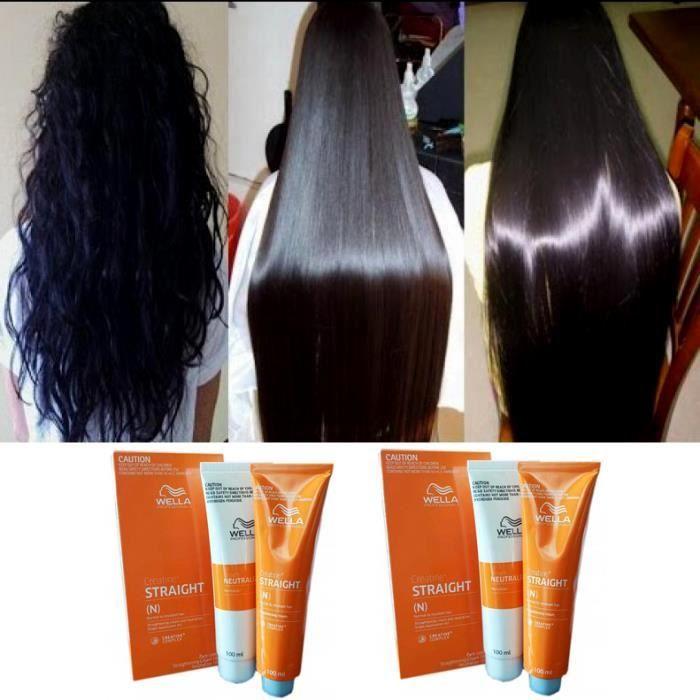 Défrisage Et Lissage Permanant Pour Tous Type De Cheveux Frisés Intense Wella 200ml