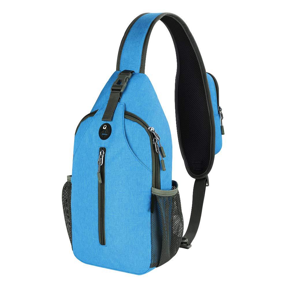 Men's Crossbody Outdoor Chest Bag: Trendy, Wear-Resistant, Waterproof, and Fashionable Single Shoulder Bag