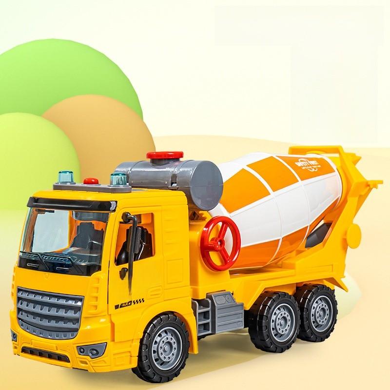 Trägheits-Baufahrzeug-Spielzeug mit Ton und Licht für Jungen und Kinder