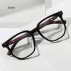 Fashion Ultra-light Wide-rim Design TR90 Eyewear Retro Square Pptical Prescription Glasses Frame Men Women Blue Light Glasses