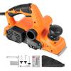 Electric Hand Planer, 82 mm Cut Width, 900W 14500 RPM Corded Power Handheld Planer for Wood, with Adjustable Cut Depth, 2 Blades, for Woodworking Wood