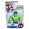 Spider-Man and His Amazing Friends Marvel Hulk Hero Figure Toy, 4-Inch Scale Superhero Action Figure, Ages 3+ (F3996)