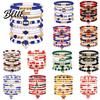 Football Party Accessory Game Day Bracelets Stackable Sports Charm Elasticated