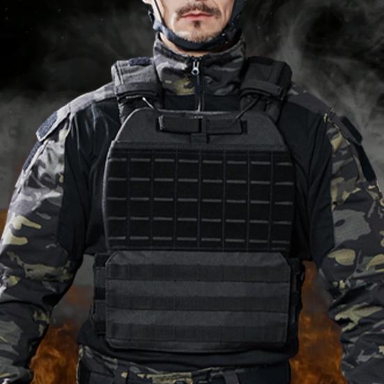 Outdoor Vest Adjustable Breathable Strong And Sturdy Decompression Sleeveless Protection Shockproof Elastic Waist