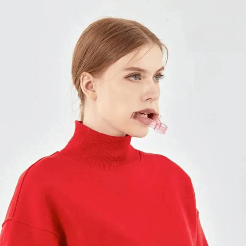 V Shape Face Neck Exerciser Face Lift Skin Firming Double Chin Exerciser Instrument Jaw Exerciser Portable Face Trainer