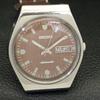 SEIKO AUTOMATIC 6309A VINTAGE JAPAN MENS BROWN COLOR DIAL WATCH a701649-5