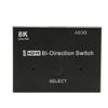 HD Multimedia Interface Directional Switch 8K At 60Hz 4K At 120Hz 1 In 2 Out Bi Direction Splitter