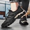Buty siatkowe Outdoor Lekkie Oddychające Buty trekkingowe Lato Antypoślizgowe Antykolizyjne Wygodne Sneakersy Buty sportowe Męskie Skórzane