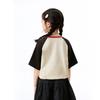 Girls' Casual Printed Cotton Short Sleeve T-shirt