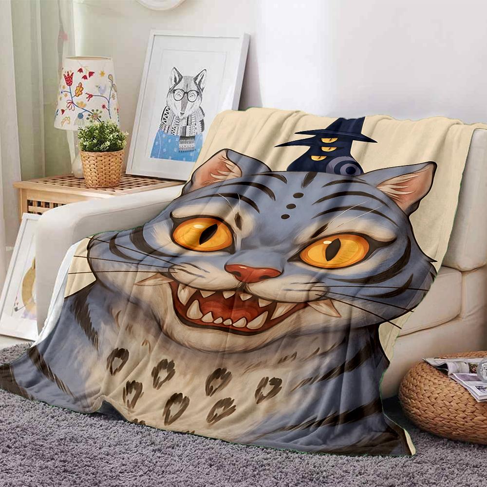 1Pc Fantasy Warrior Girl Blanket For Couch Bed Plush Cozy Fuzzy Blanket Super Soft Warm Blankets For Fall And Winter 0918202
