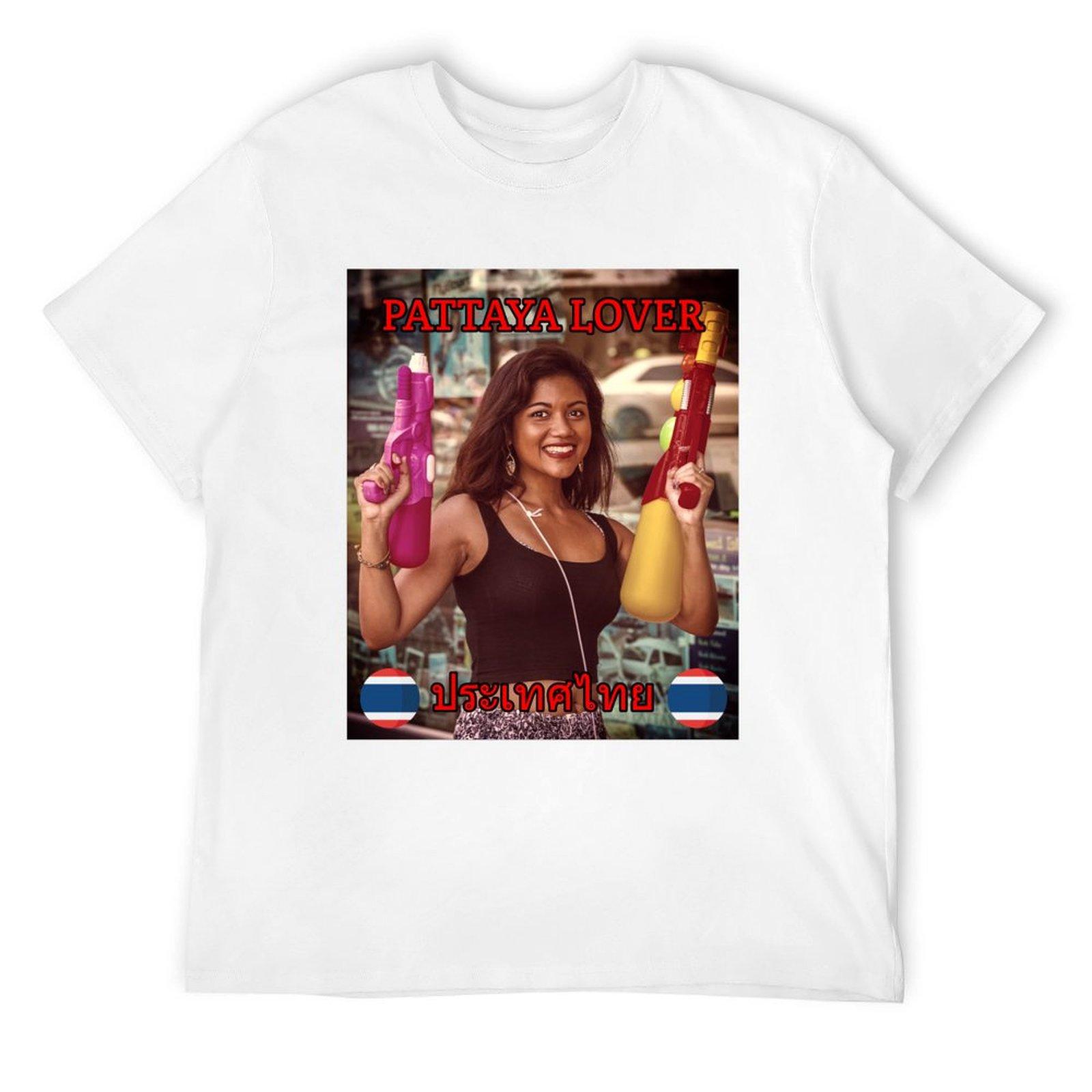 

Pattaya Lover No.1 T-Shirt oversized blanks customs mens t shirt S