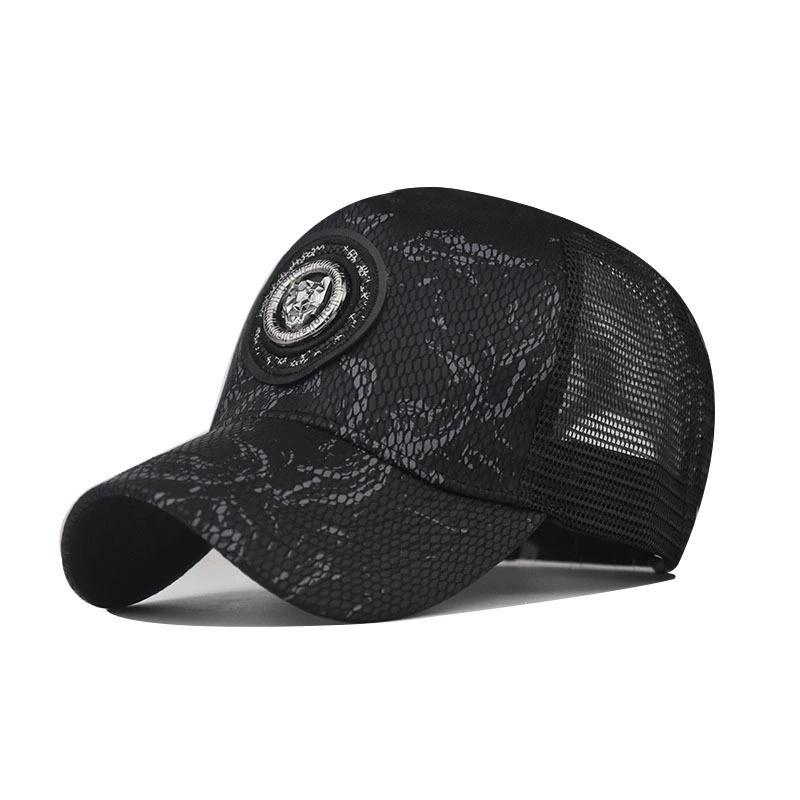 Graded Color Cheetah Summer Mesh Baseball Caps New Fashion Trend For Men Women Hip Hop Snapback Breathable Net Sun Hat Oudoor