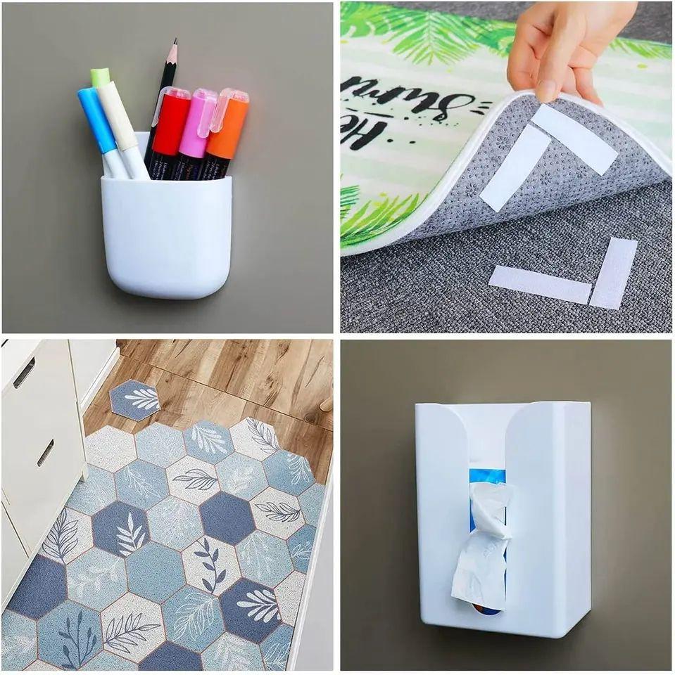 5M 20/25/30/50mm width Magic tap selfadhesive hook and loop fastener nylon sticker disks velcro tape sewing adhesive with glue