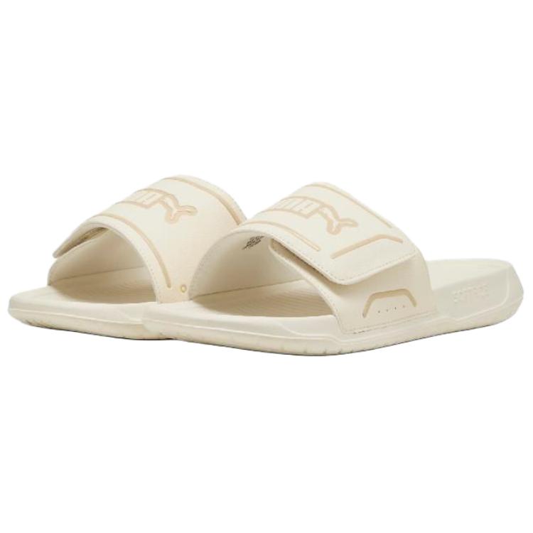 Puma Royalcat Comfort 2 Versatile Comfortable EVA Slide Sandals Unisex Footwear Beige 400338-09