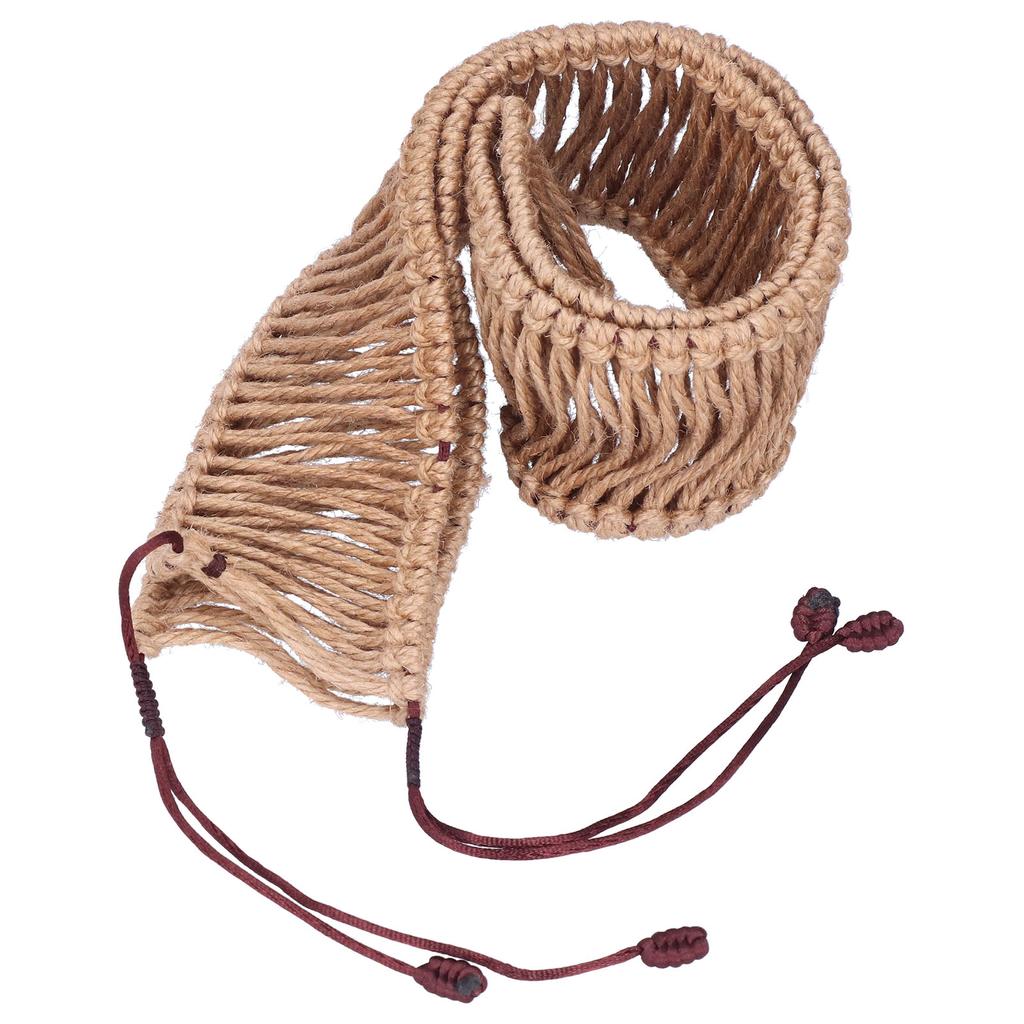 Handpan Decoration Rattan Rope 13 Tone Steel Tongue Drum Decoration Woven Ring Handmade Braided