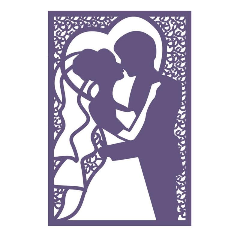 Bride Bridegroom Cutting Dies Photo Album Journal Diary Decoration Birthday Gift 1