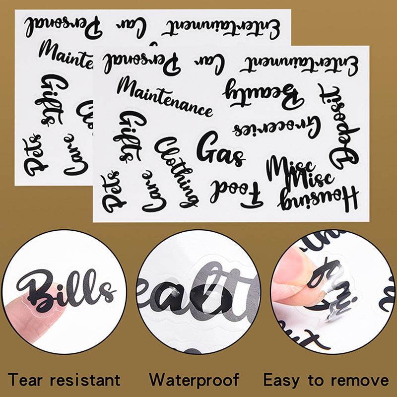 A6 Leather Budget Binder Notebook Notepad Diary Planner Cash Envelopes Pockets For Money Saving Bill Organizer