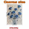 DIY Blue Rose Pearl Art Painting for Home Wall Decor Pearl Gem Paintings Picture Arts Craft  for Adults/Beginners Gift Idea Home Decor Without Frame