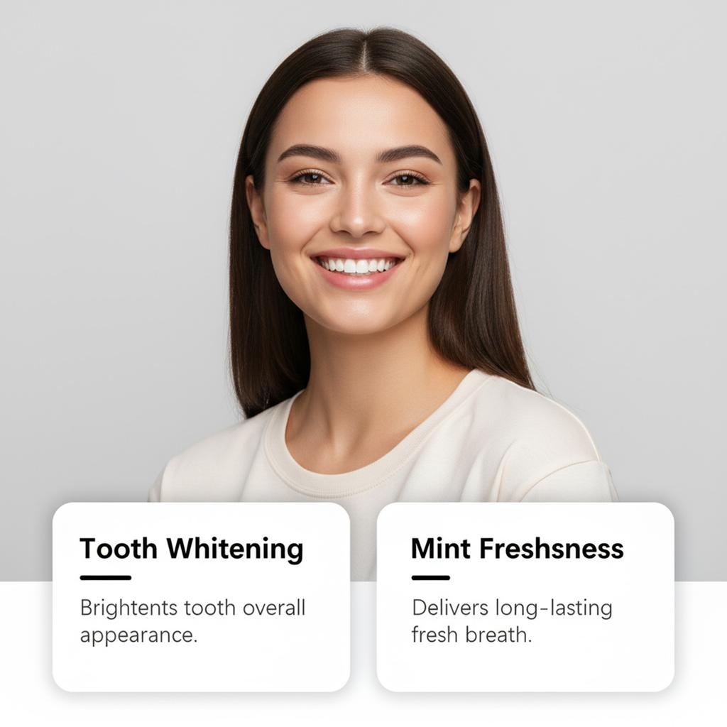 Nano Hydroxyapatite Toothpaste Removing Yellow Teeth Cleaning Tooth Stain Lasting Fresh Oral Minty Fresh Oral Care Toothpaste