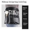 Portable Makeup Brush Storage Bag Multifunctional Waist Pack Brushes Organizer for Travel and Daily Use