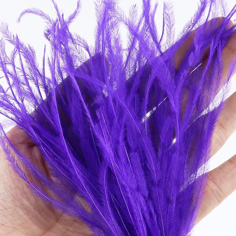 Feather1 Bundle Piume di Struzzo Naturali Filo Colorato 10-15/15-18CM Piumaggio Soffice Per Abiti Borsa Decorazione Artigianato Cucito