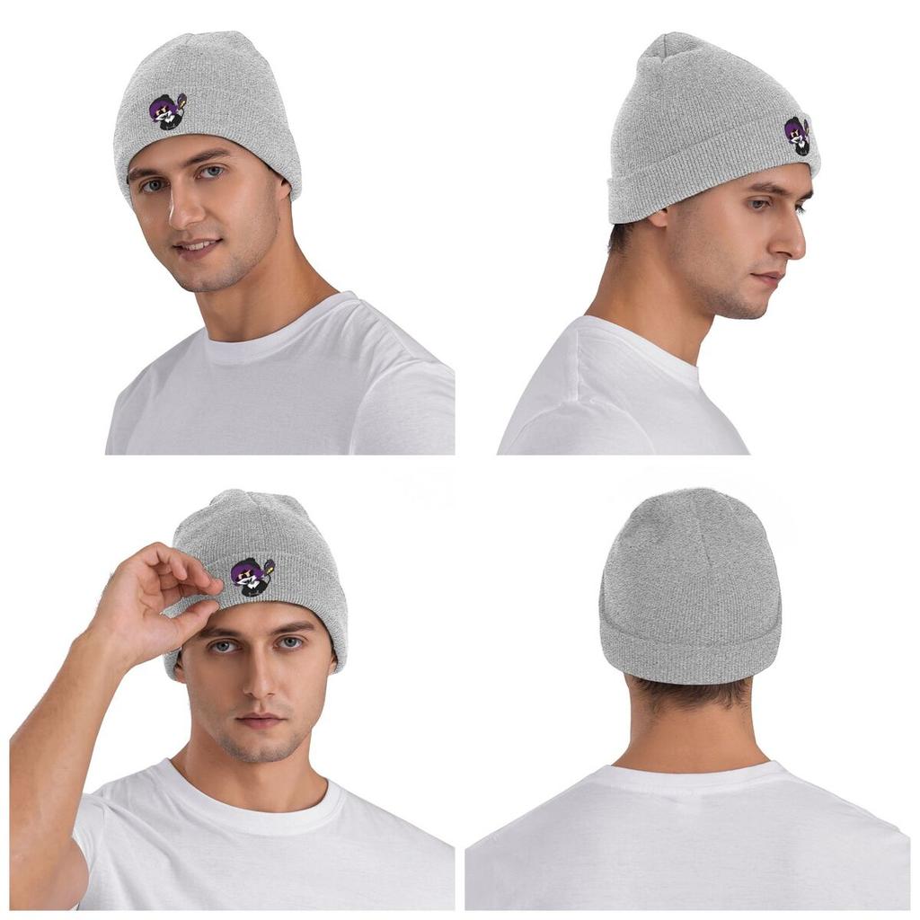 Uzi Doorman Murder Dronesed Warm Knitted Cap Fashion Bonnet Hat Autumn Winter Outdoor Beanies Hats for Unisex Adult
