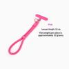 Short Polyester Phone Wrist Lanyards Scratch-Proof Multiple Candy Colors with Free Adhesive Pads for USB Drives Keys