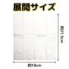 Disposable Paper Hand Towels, Commercial Use, Made In Japan, 500 Individually Wrapped, Flat, White, Plain, Webtet
