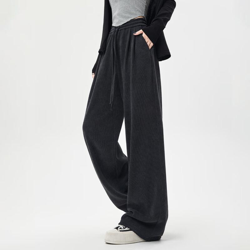 

Women s 2025 Relaxed Fit High-Waisted Wide-Leg Pants 2XL