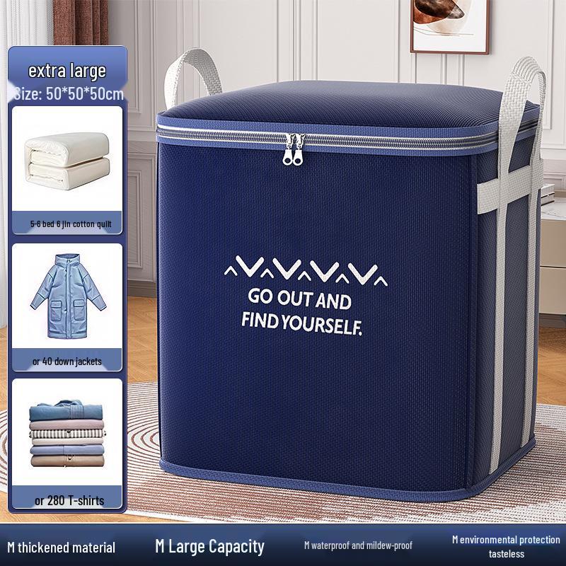 

Large Capacity Moisture-Proof Quilt Storage Bag, Thickened for Moving and Clothing Organization Jumbo