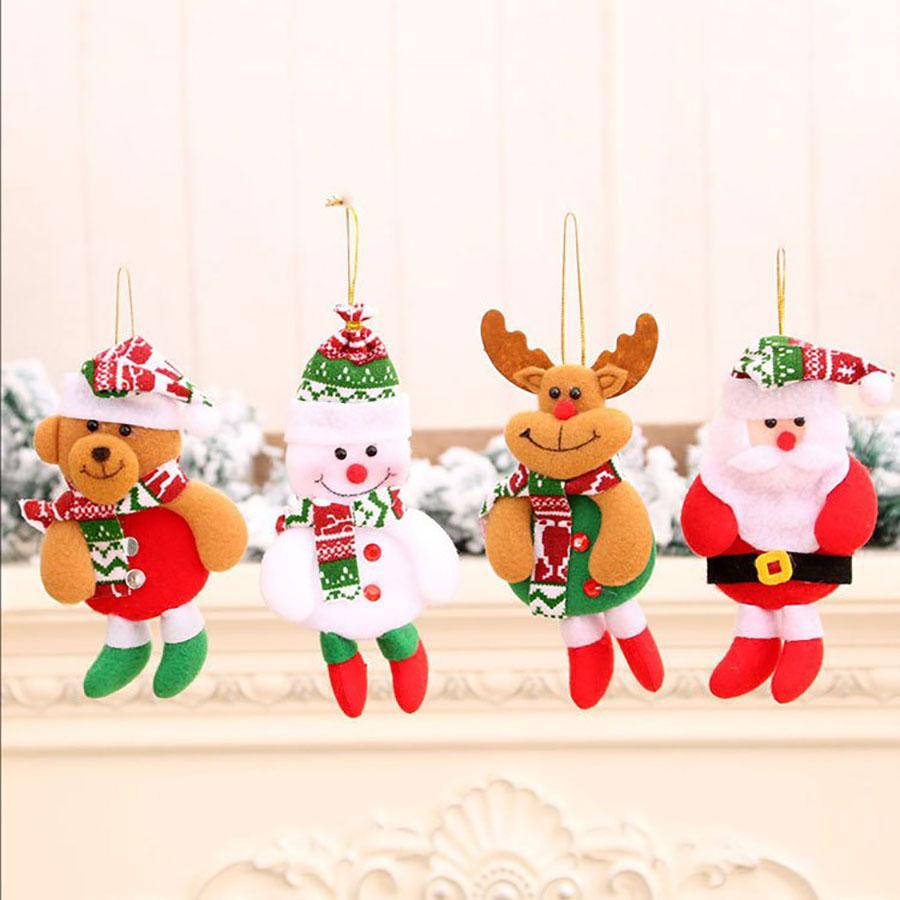 

4 штуки Рождественские украшения - Пожилой Маленькая подвеска - Аксессуары для рождественской елки, Доступны в трех видах