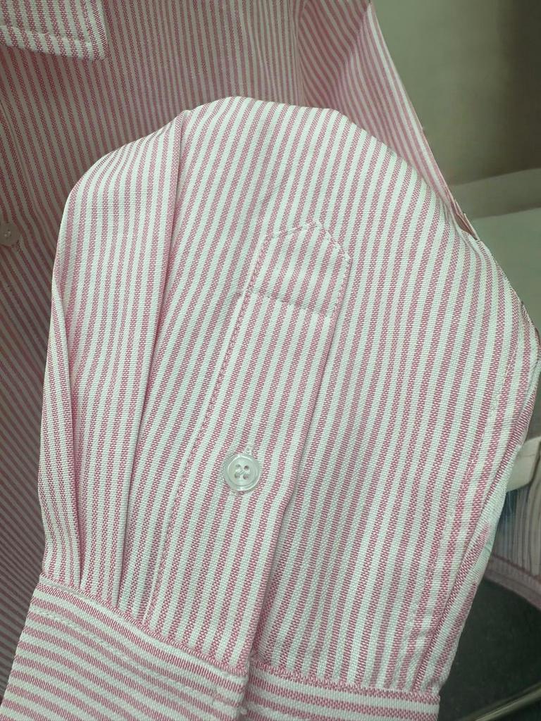 Ralph Lauren Early Spring Striped Long Sleeve Blouse