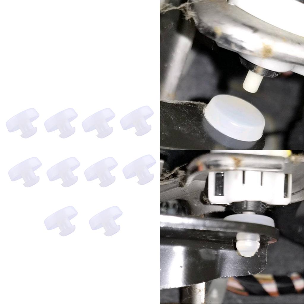 10dílná/sada Brzdová tlumicí gumová podložka 3287636000 Náhradní Vylepšená Bezpečnost Vašeho Vozidla Jednoduchá Instalace Odolná